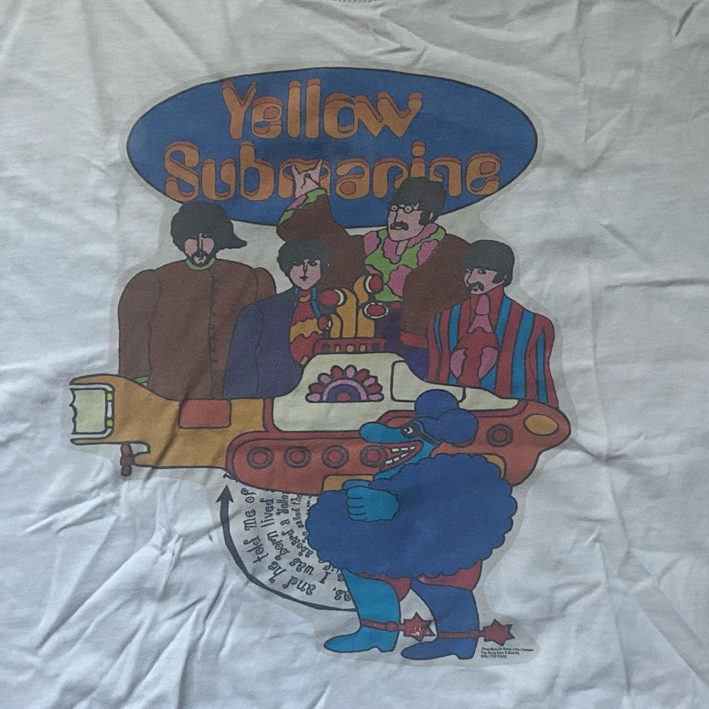 The Beatles Yellow Submarine T-shirt Vintage